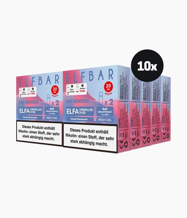 elfbar pods handgepäck oder koffer ELFBAR MAX | 10ml Refill-System | ab 6,99€ | elfbarpods.de main image 1