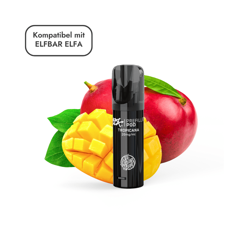 187 Prefilled Pod - Tropicana (Mango) | 1 Stück - Smoke & Co.