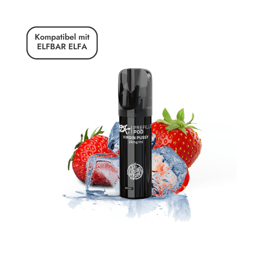 187 Prefilled Pod - Virgin Pussy (Erdbeere mit Frische) | 1 Stück - Smoke & Co.