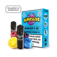 Al Massiva ELFA Pods - Blaulicht x 4B | 2 Stück - Smoke & Co.