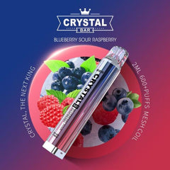 Crystal Bar - Blueberry Sour Raspberry (Blaubeere Saure Himbeere)