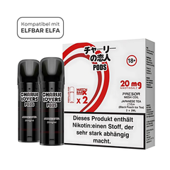 Charlie Lovers ELFA Pods - Japanese Tea | 2 Stück | ELFA kompatibel - Smoke & Co.