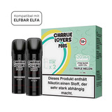 Charlie Lovers ELFA Pods - Triple Melon | 2 Stück | ELFA kompatibel - Smoke & Co.
