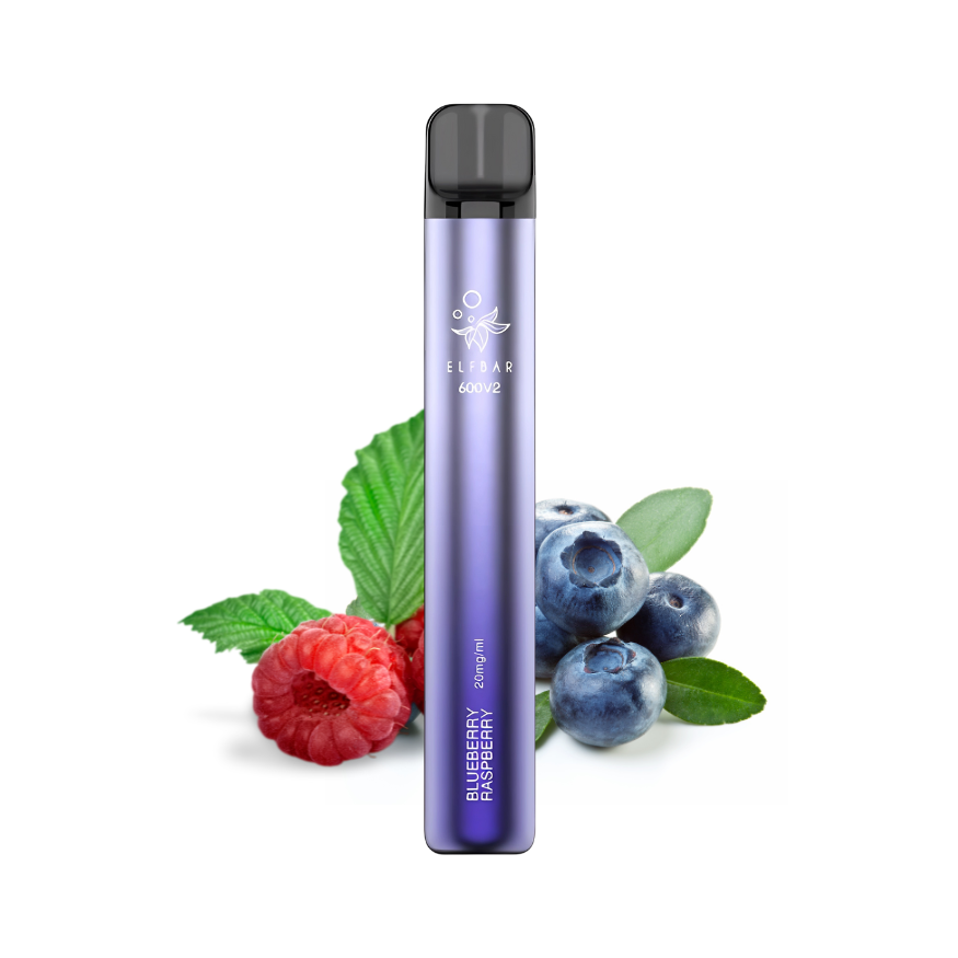 Elfbar 600 V2 - Blueberry Raspberry (Mesh Coil)