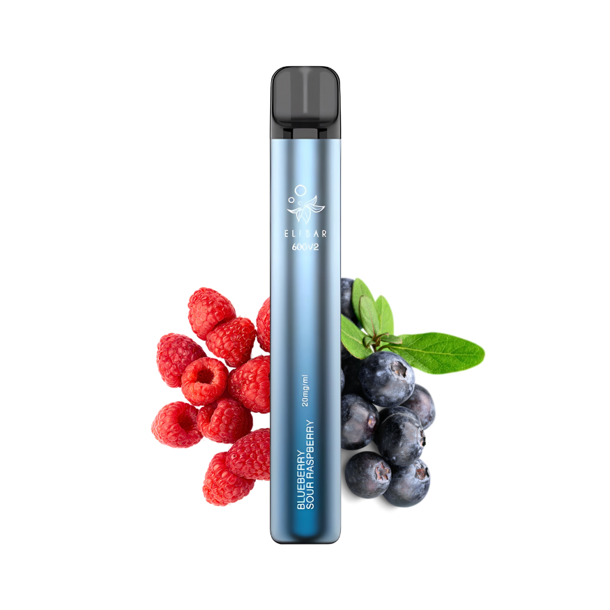 Elfbar 600 V2 - Blueberry Sour Raspberry (Mesh Coil)