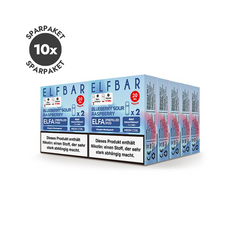 Elfbar ELFA Pods - 10x Blueberry Sour Raspberry | Spar Paket