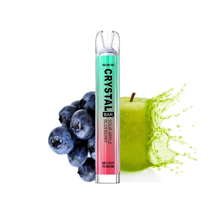 Crystal Bar - Sour Apple Blueberry (Saurer Apfel Blaubeere)