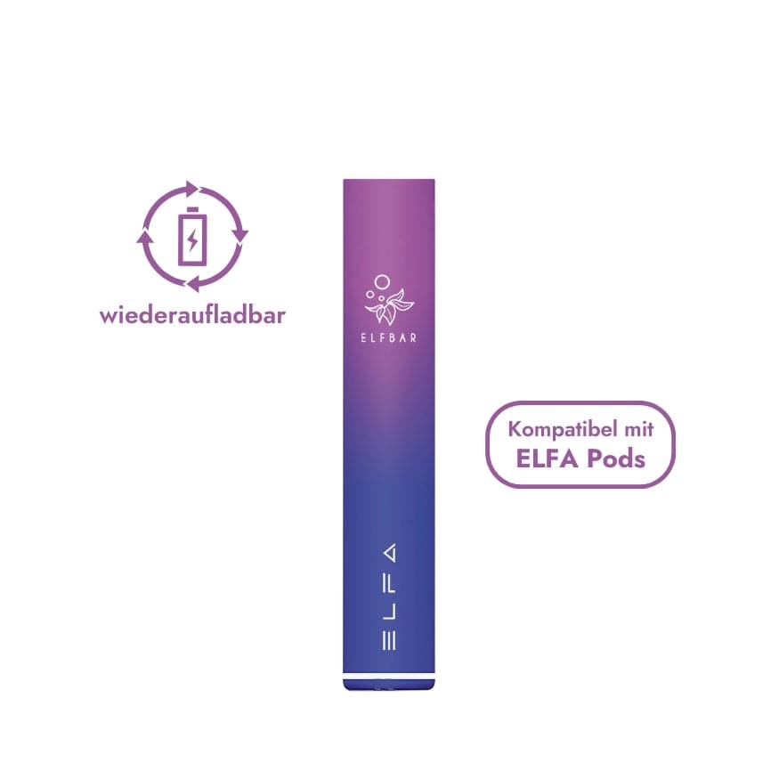 ELFA - Akku - Aurora Purple - Smoke & Co.