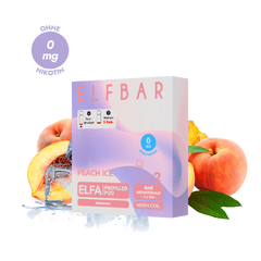 ELFA Pods | Nikotinfrei - Peach Ice (2 Stück) - Smoke & Co.
