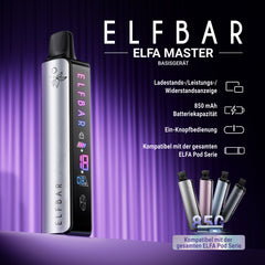 ELFA MASTER | Pod Kit | Dark Cosmo - Smoke & Co.