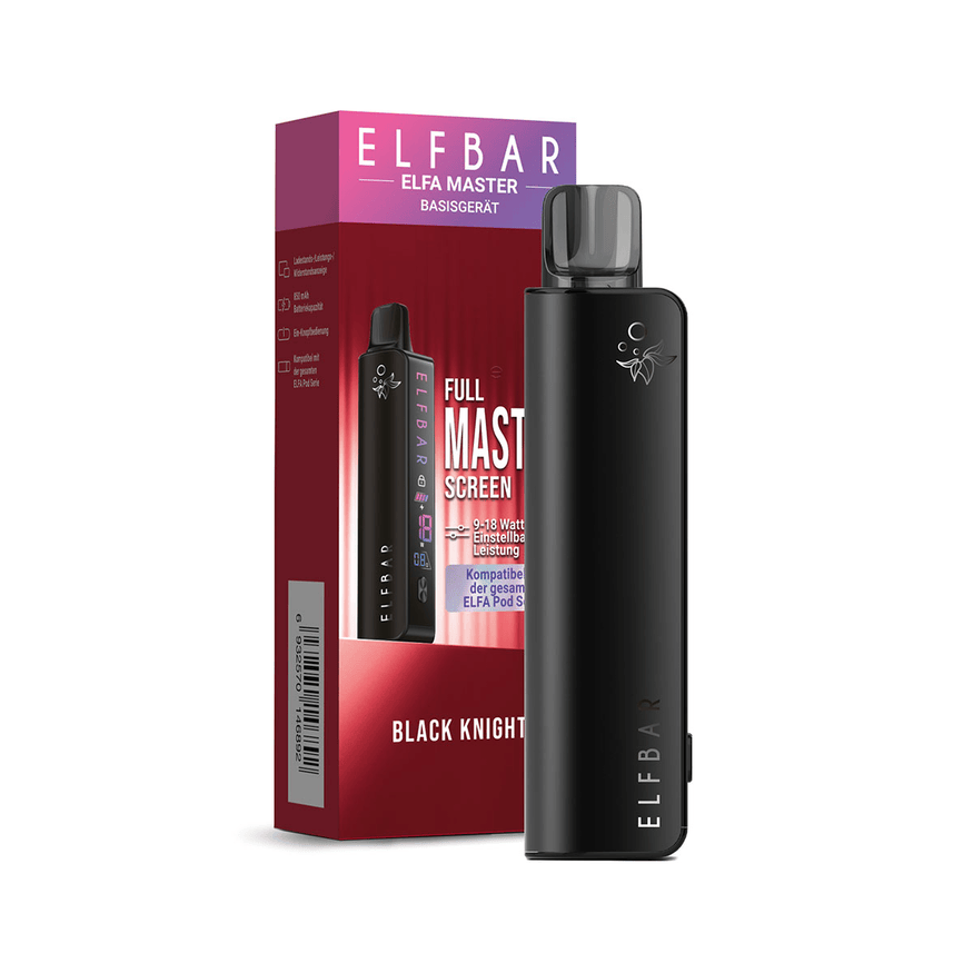 ELFA MASTER | Pod Kit | Black Knight - Smoke & Co.