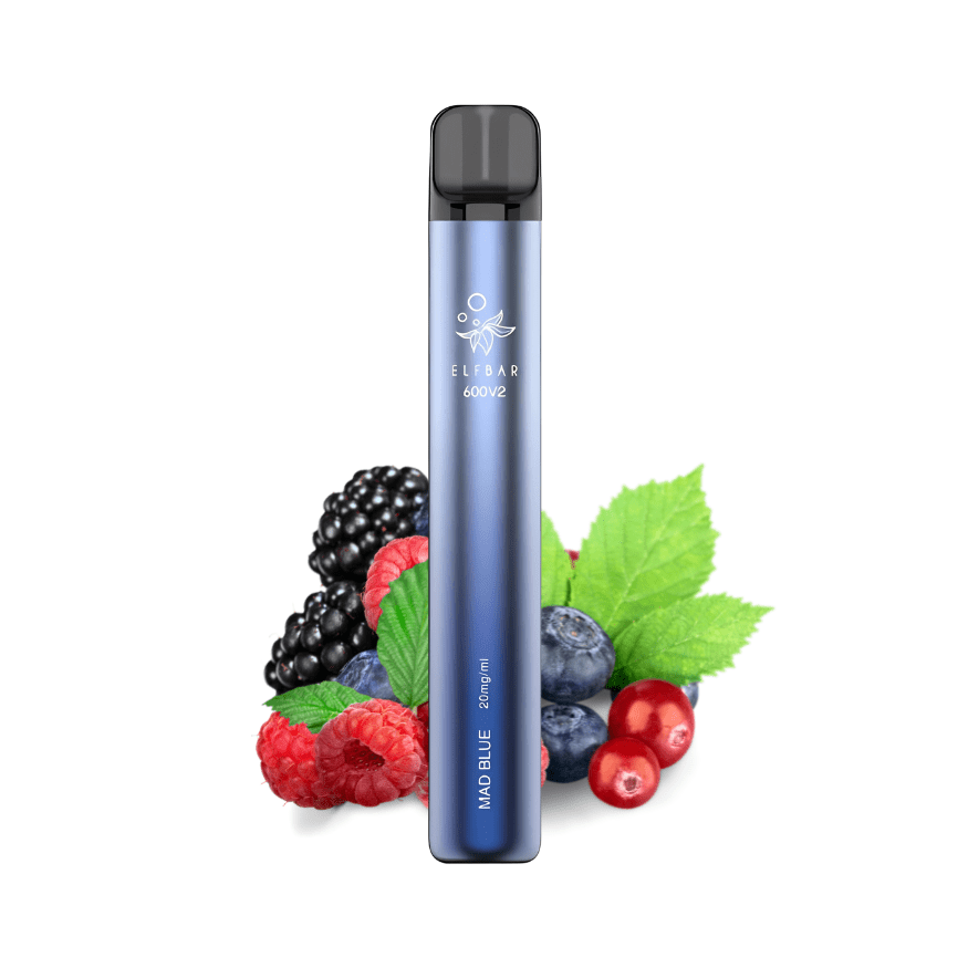 Elfbar 600 V2 - Mad Blue (Mesh Coil) - Smoke & Co.