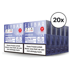 Elfbar ELFA Pods - Grape Ice | Spar-Bundle