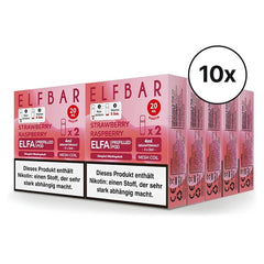 Elfbar ELFA Pods - Strawberry Raspberry | Spar-Bundle