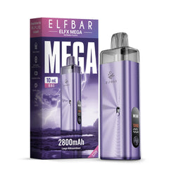 Elfbar ELFX Mega Pod Kit – Purple