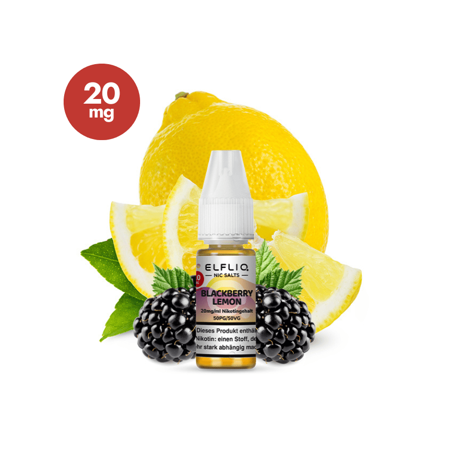 ELFLIQ - Blackberry Lemon | Liquid | 20mg - Smoke & Co.