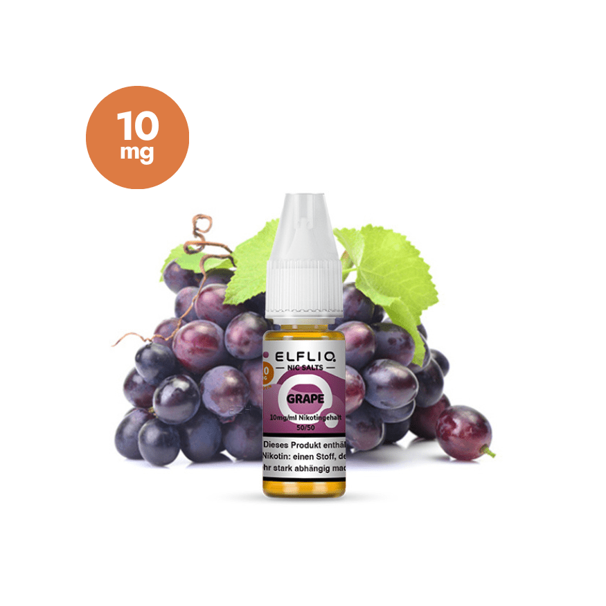 ELFLIQ - Grape | Liquid | 10mg - Smoke & Co.