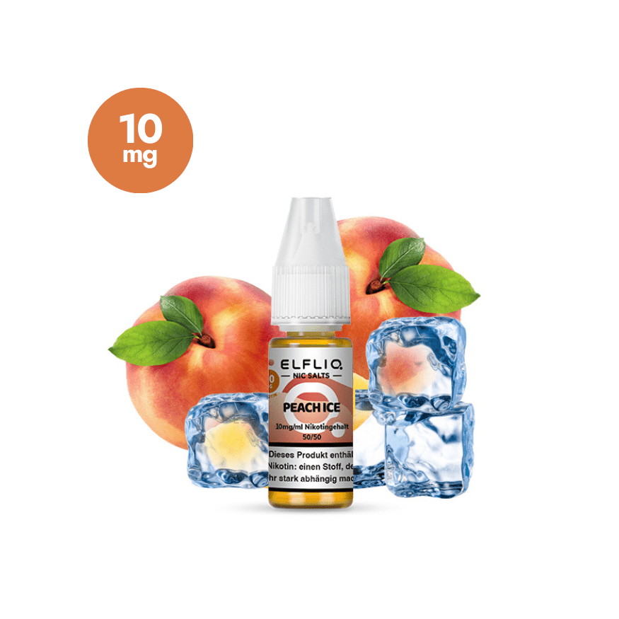 ELFLIQ - Peach Ice | Liquid | 10mg - Smoke & Co.