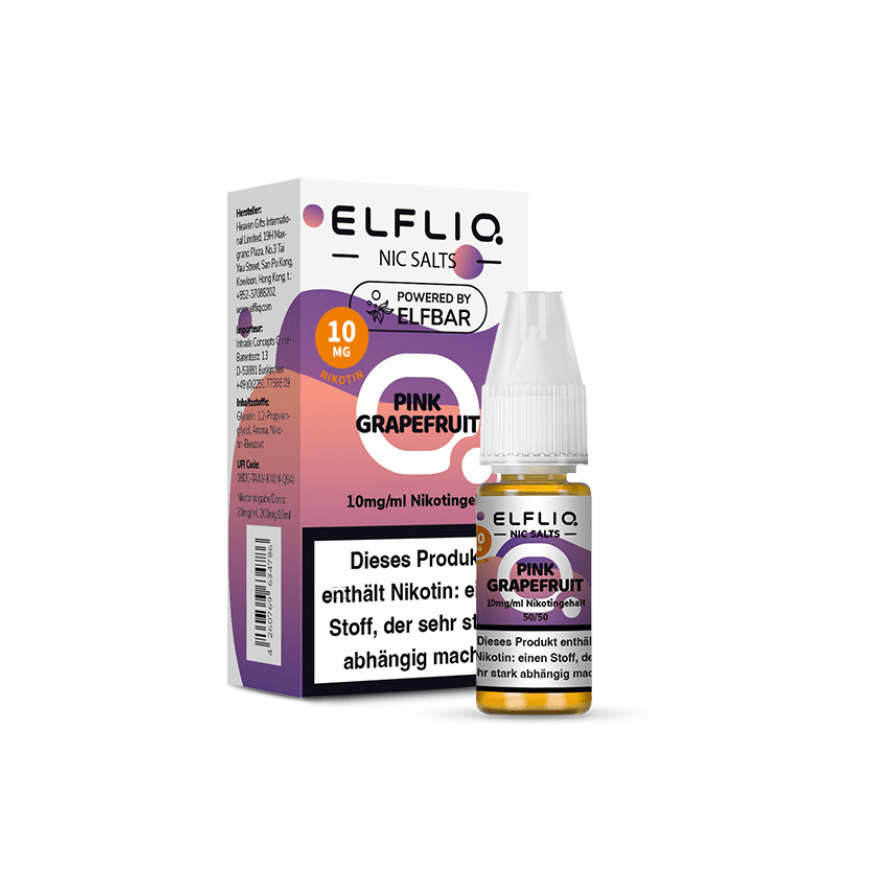 ELFLIQ - Pink Grapefruit | Liquid | 10mg - Smoke & Co.