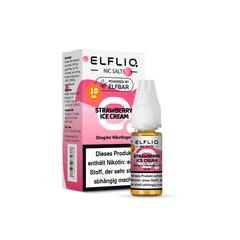 ELFLIQ - Strawberry Ice Cream | Liquid | 10mg - Smoke & Co.