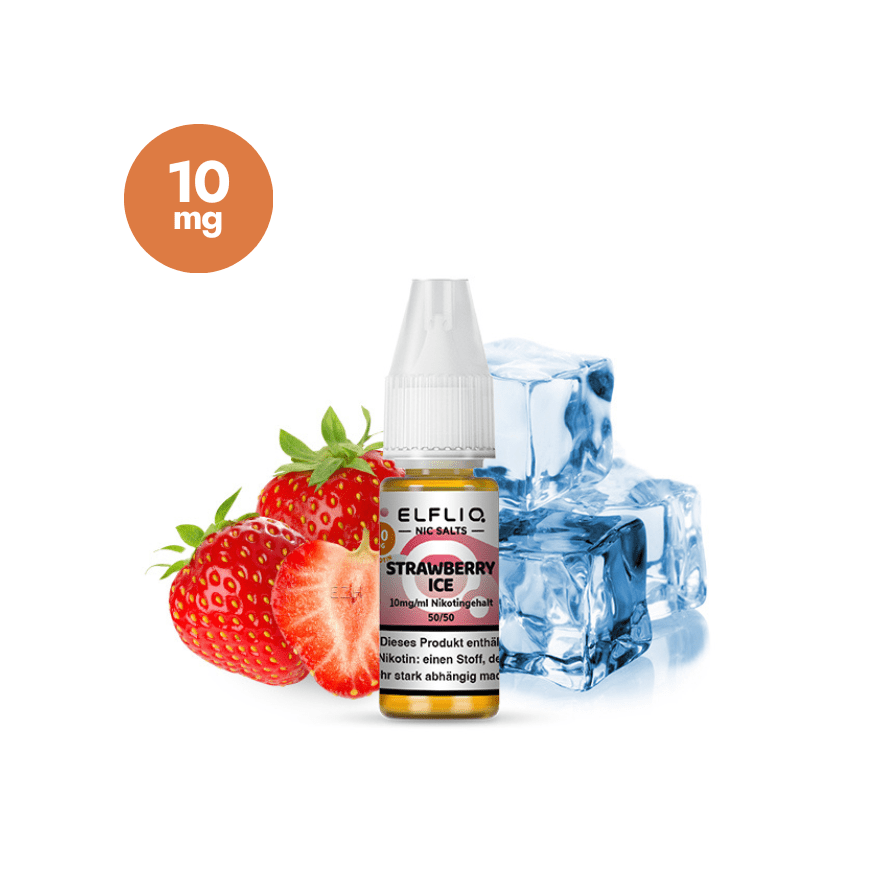 ELFLIQ - Strawberry Ice | Liquid | 10mg - Smoke & Co.