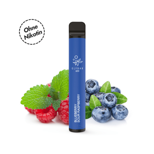 Elfbar 600 - Blueberry Sour Raspberry - ohne Nikotin