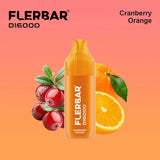 Flerbar D16000 - Cranberry Orange | Big Puff