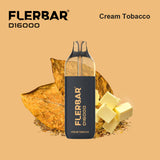 Flerbar D16000 - Cream Tobacco | Big Puff
