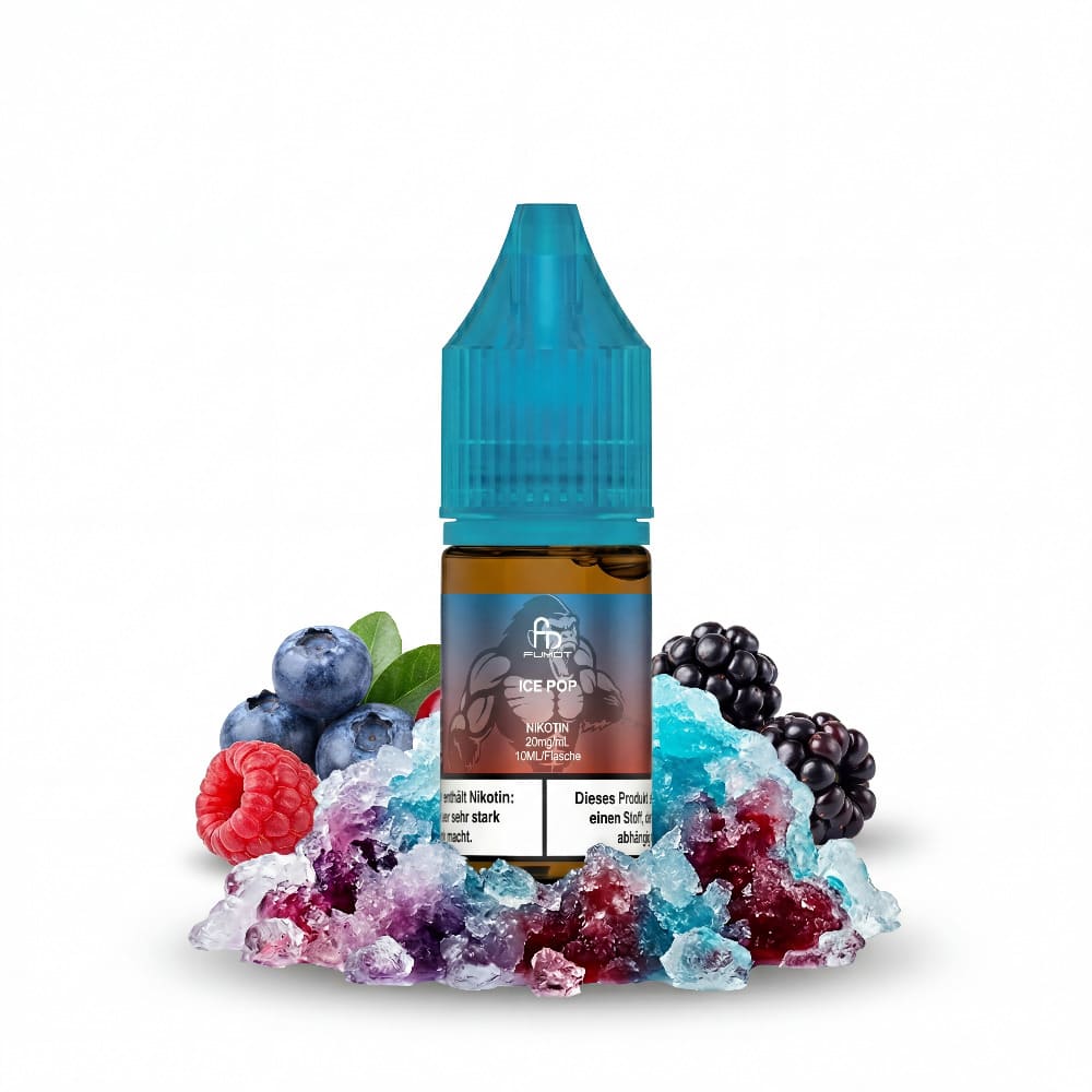 RandM Tornado Ice Pop Nikotinsalz Liquid 10ml mit buntem Ice-Pop-Flavor