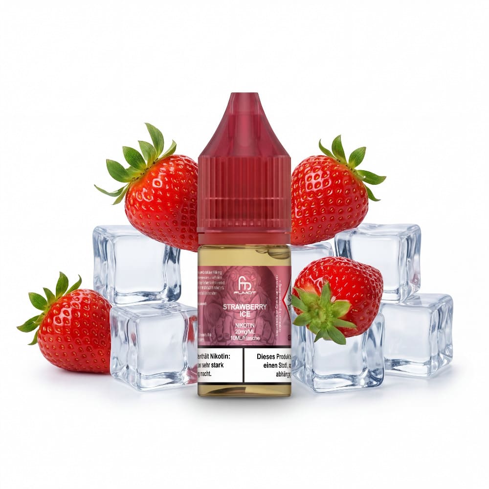 RandM Tornado Strawberry Ice Nikotinsalz Liquid 10ml mit Erdbeere & Ice