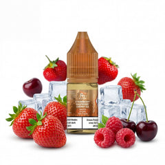 RandM Tornado Strawberry Raspberry Cherry Ice Nikotinsalz Liquid 10ml mit Erdbeere, Himbeere, Kirsche und Ice
