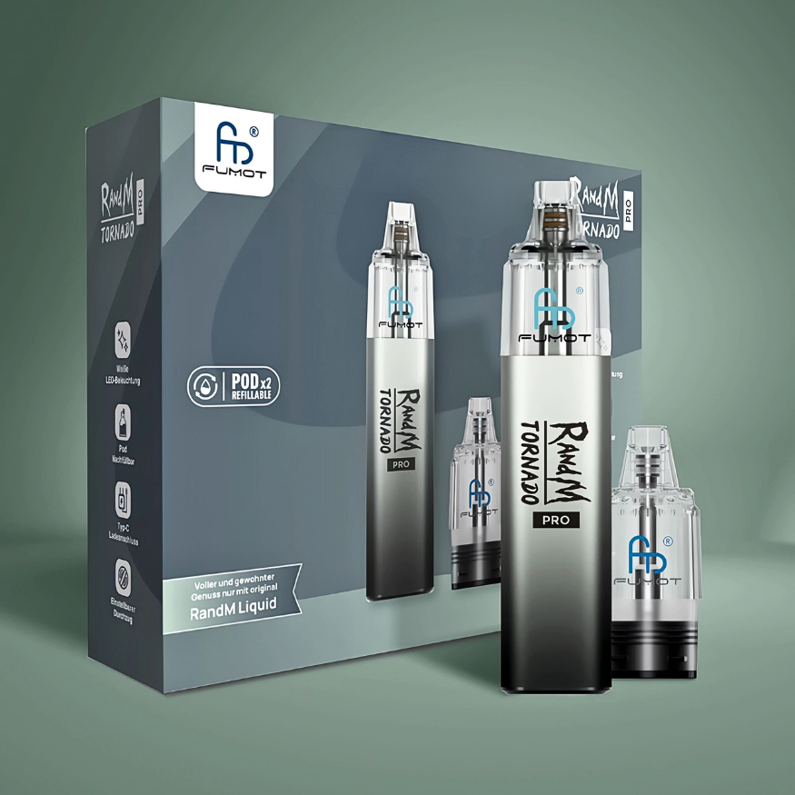 RandM | Tornado Pro | Pod Kit | Black - Smoke & Co.