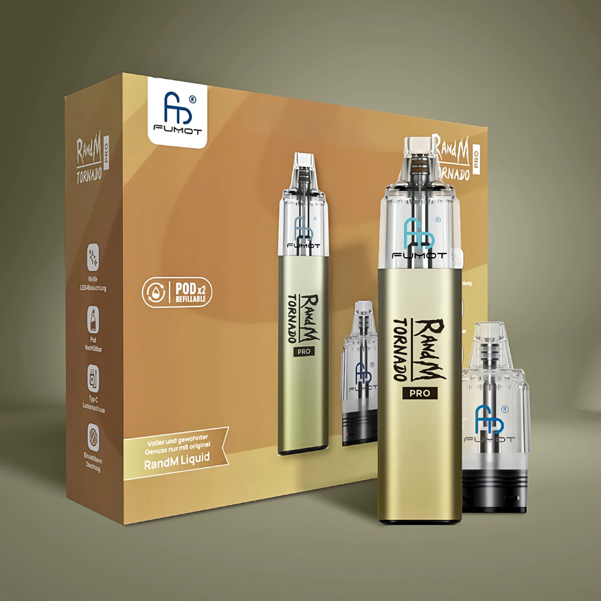 RandM | Tornado Pro | Pod Kit | Gunmetal Grey - Smoke & Co.