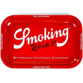 SMOKING RED - Small - Rolling Tray / Drehunterlage - Smoke & Co.