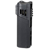 4x Jet Flame - Schwarz / Black Matt - Zigarrenfeuerzeug - Smoke & Co.