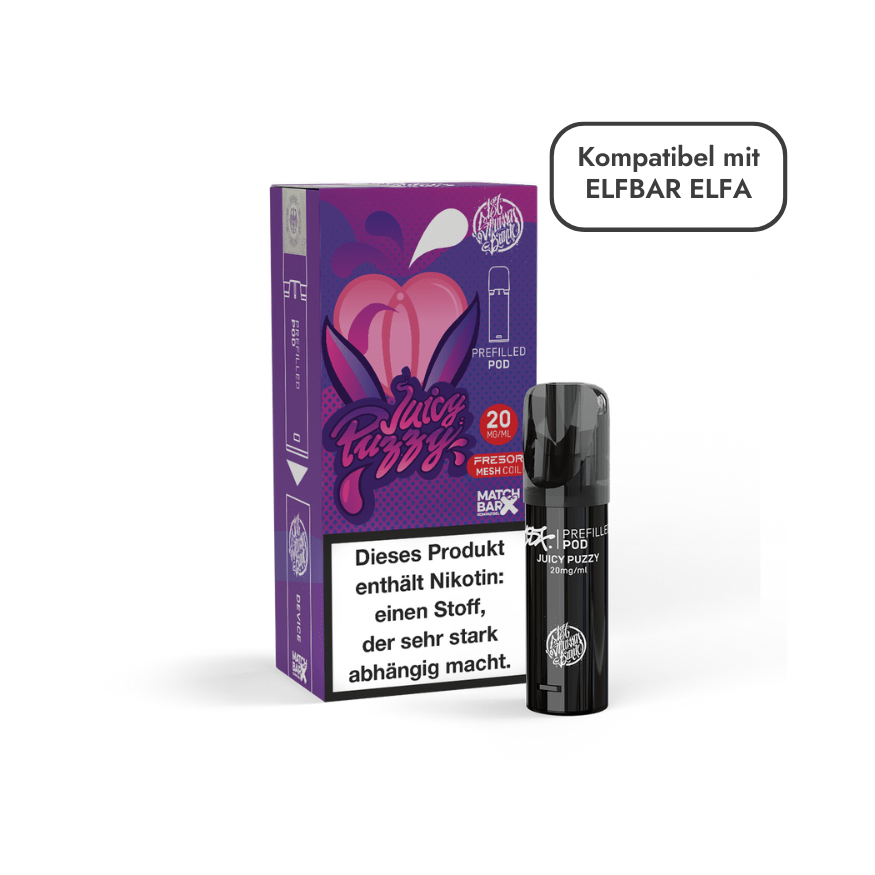 187 Prefilled Pod - Juicy Puzzy (Fruchtmix, Cola, Limo) | 1 Stück