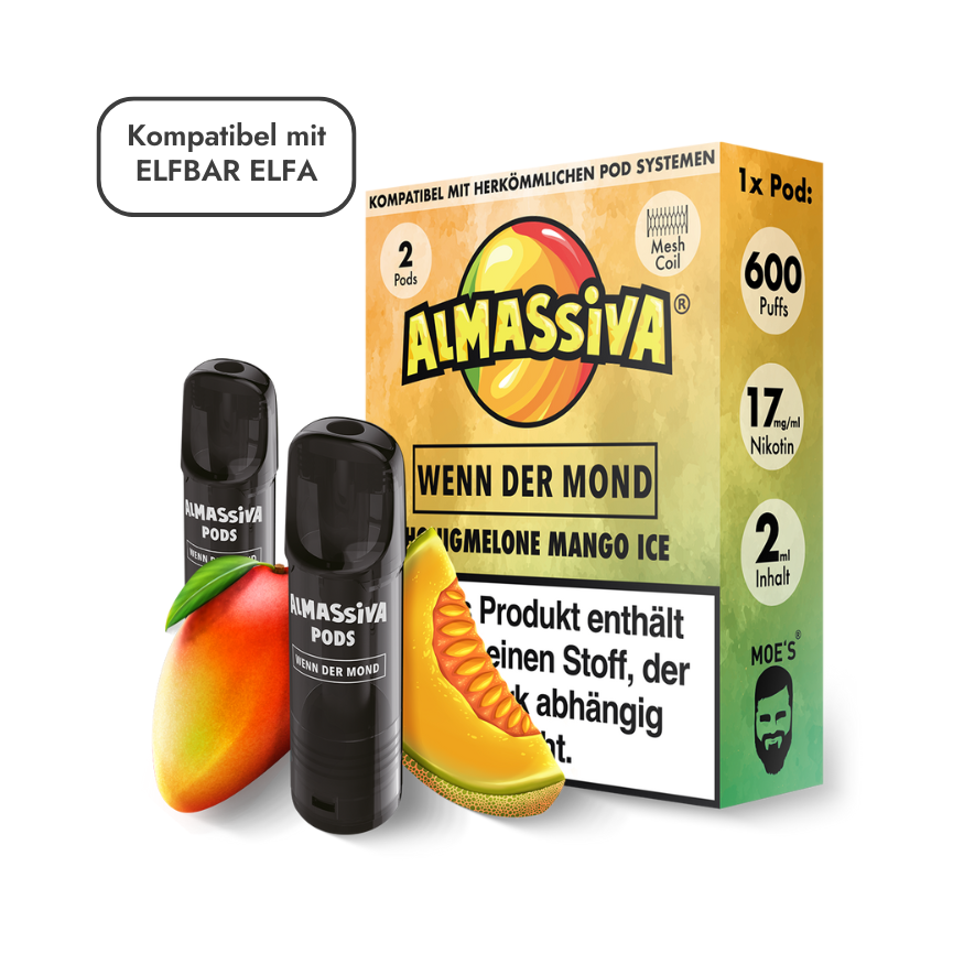 Al Massiva ELFA Pods - Wenn der Mond | 2 Stück - Smoke & Co.