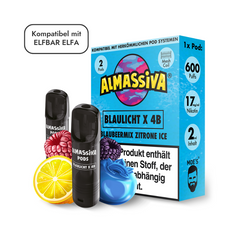 Al Massiva ELFA Pods - Blaulicht x 4B | 2 Stück