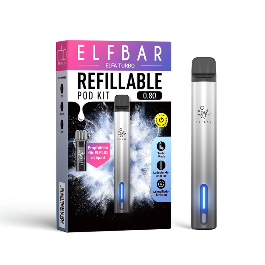 Elfbar | ELFA Turbo - Pod System Smoke & Co. Elfbar | ELFA Turbo - Pod System Smoke & Co.