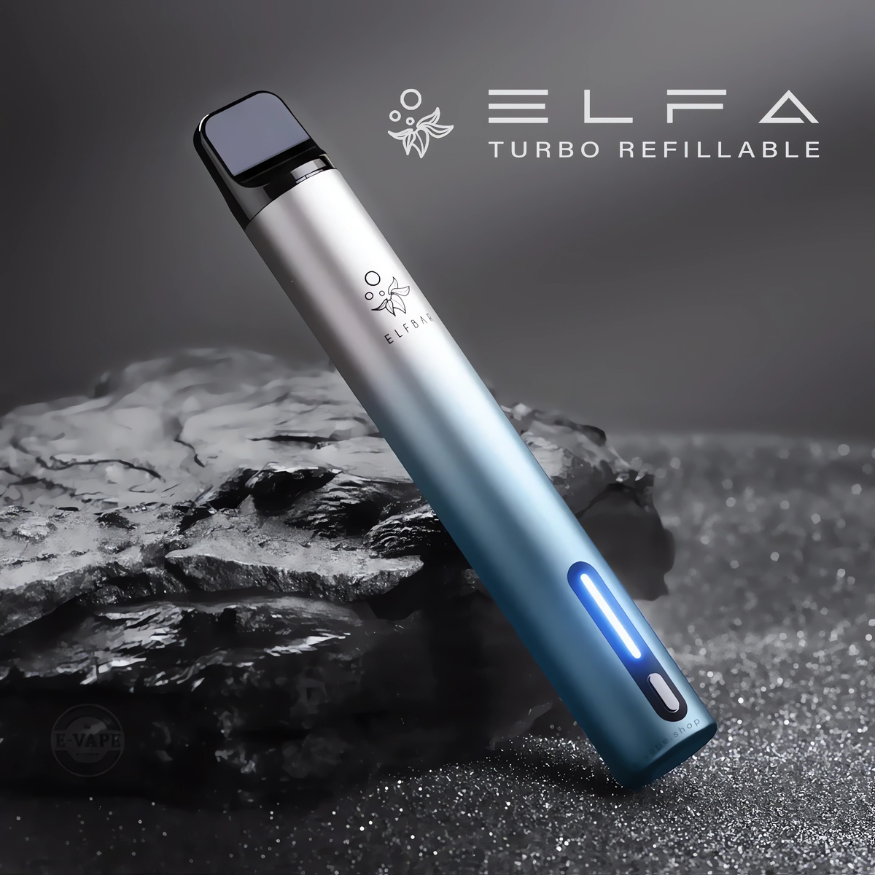 ELFA TURBO | Pod Kit | Aurora Cyan - Smoke & Co.