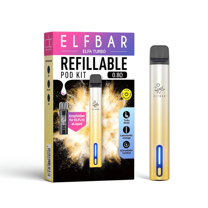 Elfbar | ELFA Turbo - Pod System  Smoke & Co.