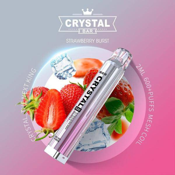 Crystal Bar - Strawberry Burst (Erdbeere Eis)