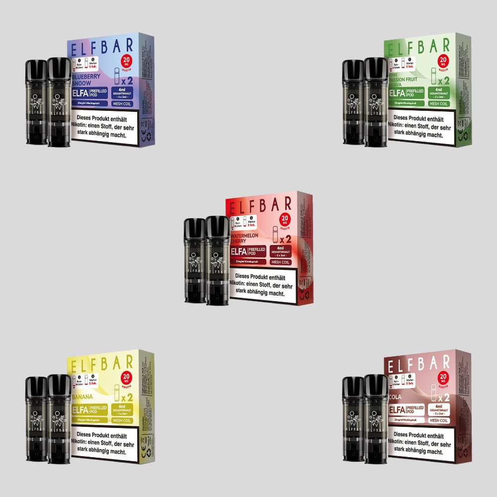 ELFA Pods - Probierpaket #4 (5 Sorten)