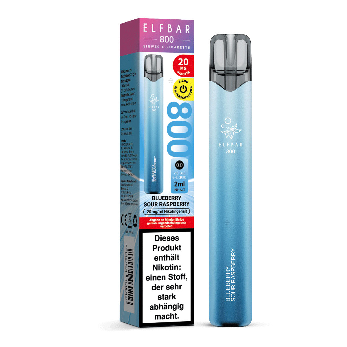 Elfbar 800 | Blueberry Sour Raspberry