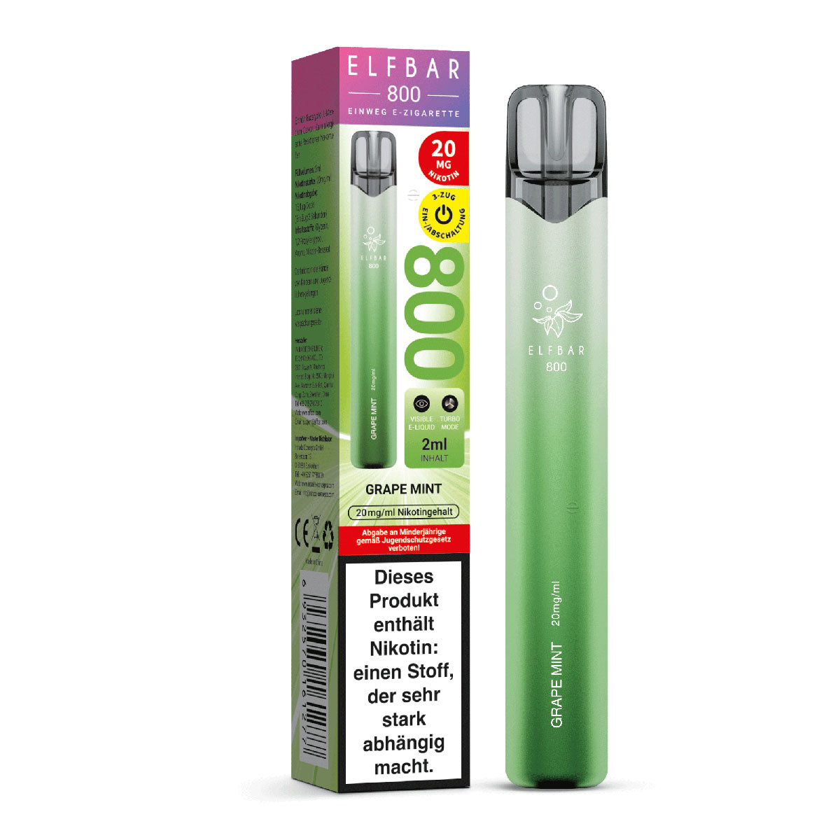 Elfbar 800 | Grape Mint
