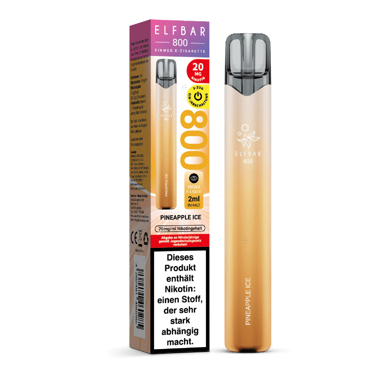 Elfbar 800 | Pineapple Ice