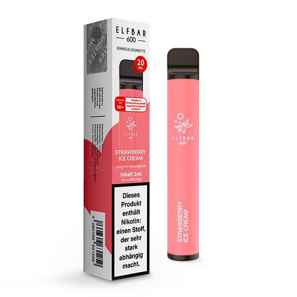 Elfbar 600 - Strawberry Ice Cream