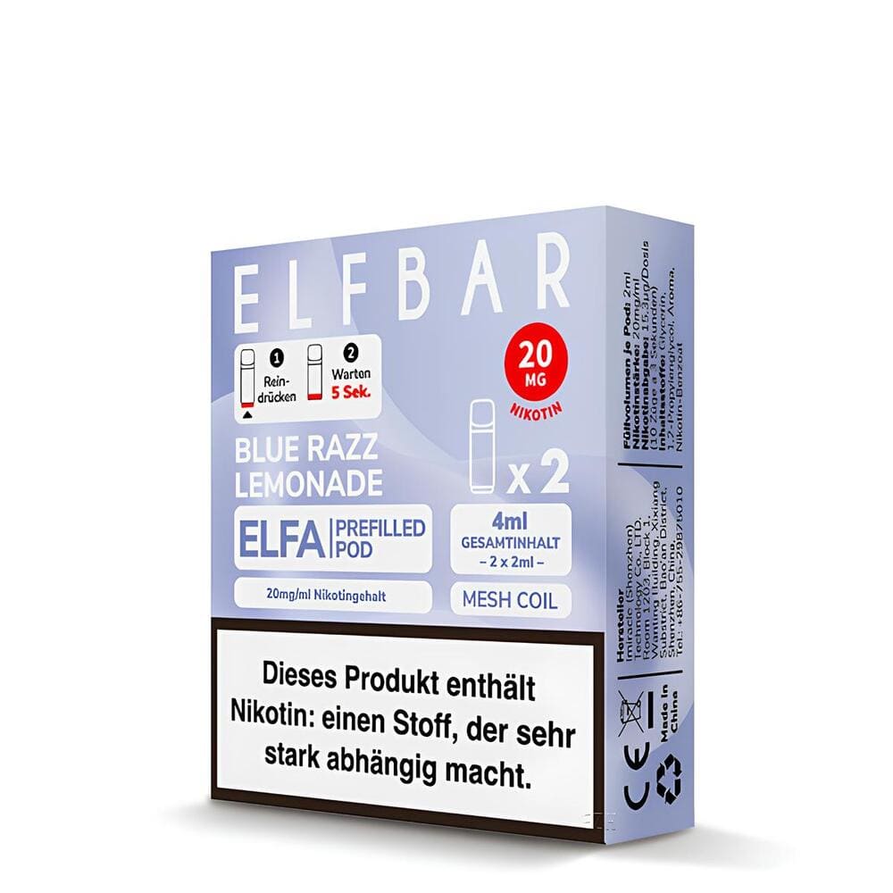 Elfbar ELFA Pods Blue Razz Lemonade | 2er Pack
