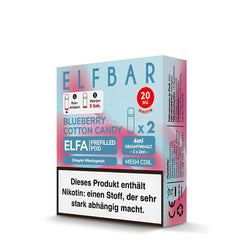 Elfbar ELFA Pods - Blueberry Cotton Candy (2 Stück)