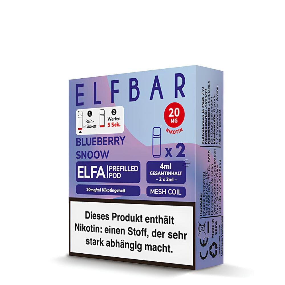 Elfbar ELFA Pods Blueberry Snoow | 2er Pack